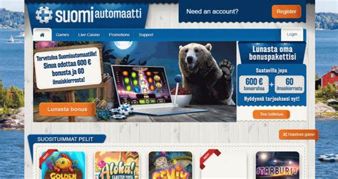 Suomiautomaatti – 600€ bonus, 60 spiniä; lue suomalaisten .